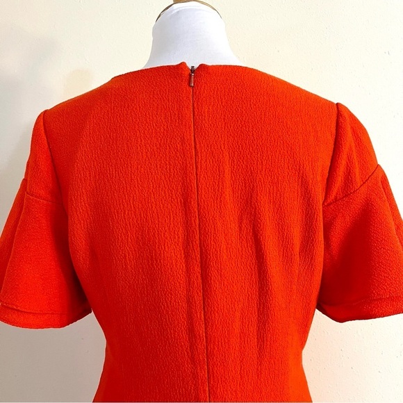 BLACK HALO Ruiz Swingy ruffles midi dress feminine fairy womens size 12 luxury - Picture 10 of 12